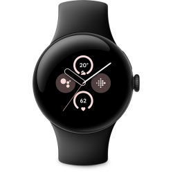 Google Pixel Watch 2 WiFi Matte Black mit Armband Obsidian