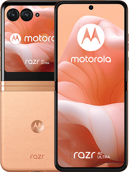 Motorola Razr 40 Ultra Peach Fuzz + Lenovo Tab M8 (4th Gen) Arctic Grey