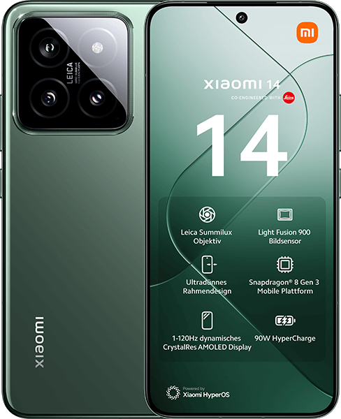 Xiaomi 14 Jade Green