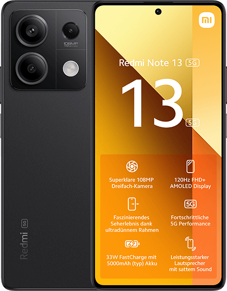 Xiaomi Redmi Note 13 5G Graphite Black