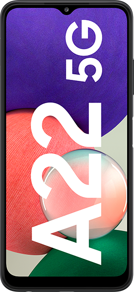 smartmobil.de LTE 10 GB + Samsung Galaxy A22 5G Gray - 16,99 EUR monatlich